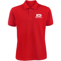 Custom Screen-Printed Men's 50/50 Polo Shirt