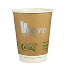 12 Oz. Kraft Brown Eco-Choice Insulated Cup