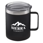 14 oz Powder Coated Stainless Steel Camping Mug