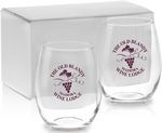 15 Oz. Stemless White Wine Gift Set