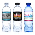 16.9oz Custom Labeled Bottled Water
