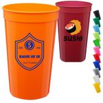 22 oz. Large Plastic Stadium Cup w: Custom Imprint