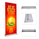 Deluxe Retractable Aluminum Banner Stand