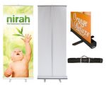 Econo Roll Retractable Banner Stand w: Graphic