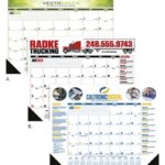 Multi-Color Calendar Desk Pad