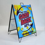 Metal A Frame Kit (1 Sign) (24 x 32)