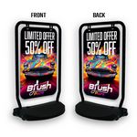 Polystyrene Rigid Plastic Swing Sign (Double Sided