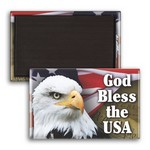 Rectangle Button w Magnet