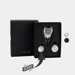 TiTUS® Metal Golf Tool Set - Divot Tool, Ball Marker