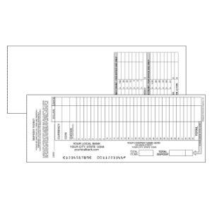 3-on-page Deposit Slips