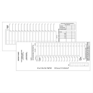 3-on-page Deposit Slips